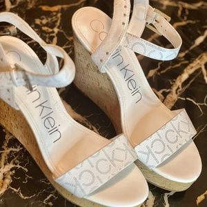 Calvin Klein High Wedge Sandal